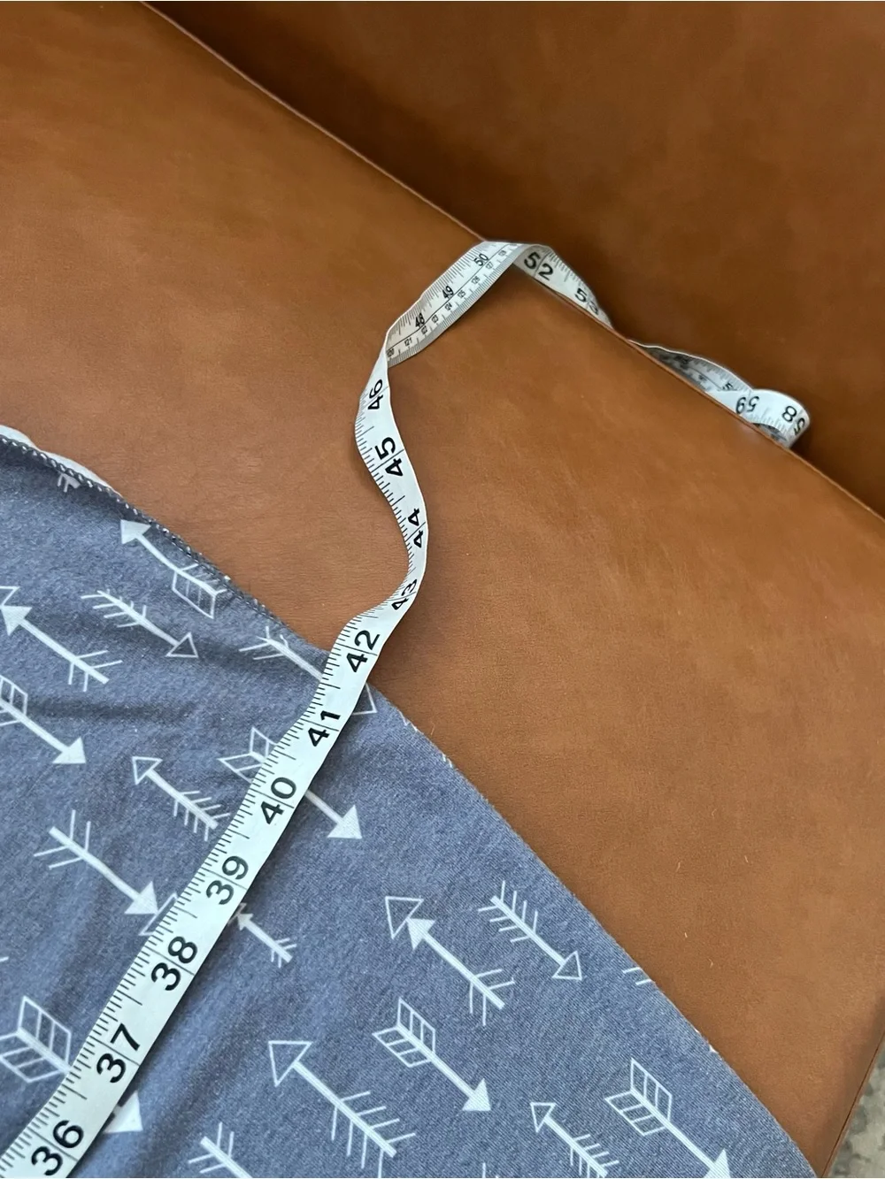 Wonder Nation Arrows Large Baby Swaddle Grey Jersey Knit Blanket 41” by 45”